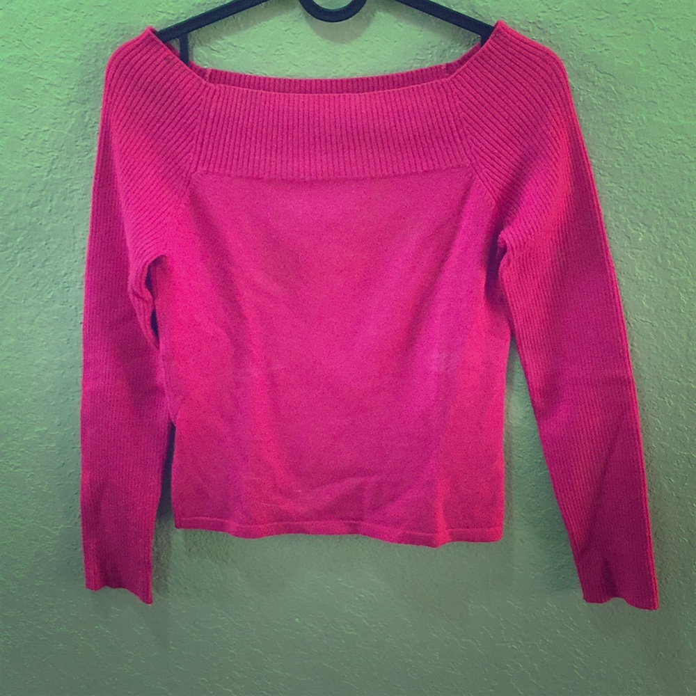 Wet Seal Crop Sweatshirt, size S, color pink